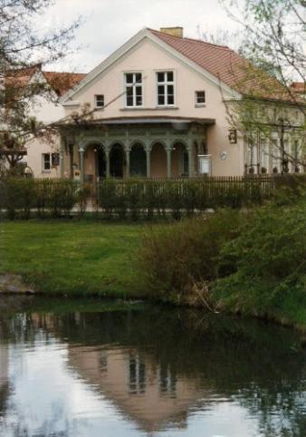 Altes Gaertnerhaus Lägenhet Lübben Exteriör bild
